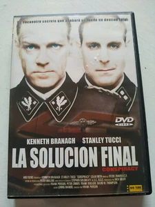 La Solucion final Kenneth Branagh Stanley Tucci - DVD Español Ingles Region All - Imagen 1 de 5
