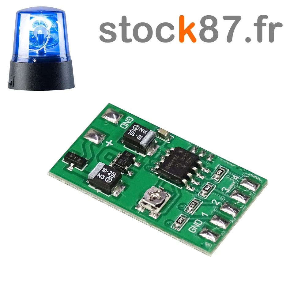 5601G# module imitation gyrophare à LED pour modélisme - Photo 1/1