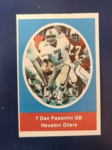 1972 Sunoco Football Stamps Complete Your Set You Pick Choose Houston Oilers - Picture 1 of 25