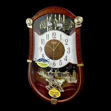 MIB Rhythm Small World Concerto Entertainer II Musical Motion Clock 4MH889WU23