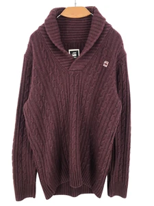 G-STAR RAW Suéter De Punto Con Cuello Chal De Lana Para Hombre Talla XL - Imagen 1 de 10