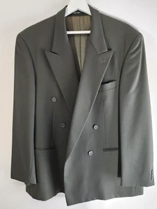 Chaqueta de traje corta vintage para hombre talla 46 verde Fiori para Dayton's Canadá - Imagen 1 de 7