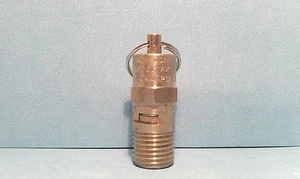 Air Compressor Pressure Relief Valve 200 PSI 1/4 Inch Male NPT ASME Certified  - Picture 1 of 5