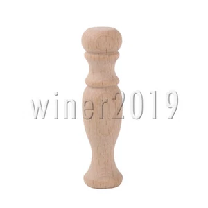 Balaustra mandrini in legno non finiti 2,83x0,71 pollici per decorazione casa artigianato - Foto 1 di 17