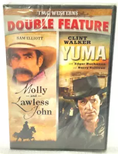 Molly Lawless John Yuma Sam Elliott DVD New Sealed TMG Westerns Double Feature - Picture 1 of 2