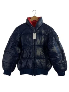 Moncler Women's Navy Down Jacket Polyester Puffer Coat Size Large #EH BFA - Picture 1 of 9