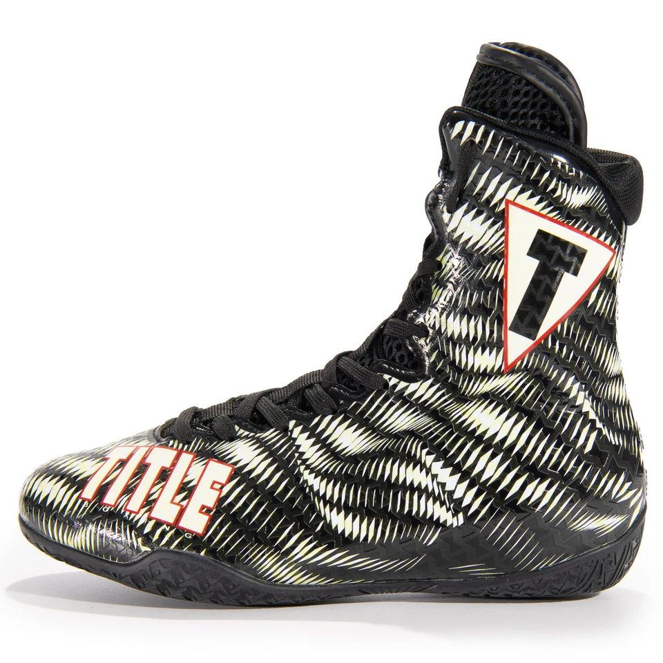Title Boxing Predator Lightweight Mid-Length Boxing Shoes - Image 1 of 1