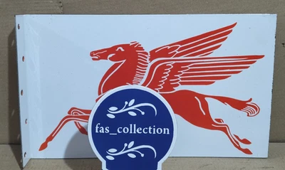 Pegasus Porcelain Enamel Sign  18 x 10 Inches 2 Sided - Image 1 of 4