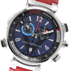 LOUIS VUITTON Tambour Regatta Q102D Chronograph alarm Quartz Men's Watch_907831 - Picture 1 of 6
