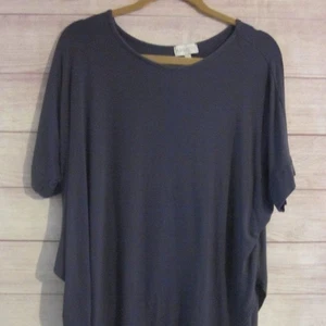 APRICOT Women's Size Medium 8 US/ 12 UK Shirt High Low Short Sleeved Purple Ar - Picture 1 of 5