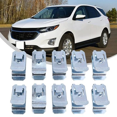 17) Reliable 10Pcs Car Interior Trim Panel Fastener Clips Set for Roof Handle - Image 1 of 4