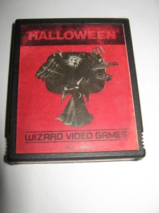 Rare Vintage Halloween (Atari 2600,1983) Wizard Video Game - Picture 1 of 6
