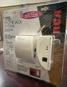 RCA Wireless Phone Jack System D916 New Sealed *small Cut In Plastic* Pictured - Picture 1 of 11