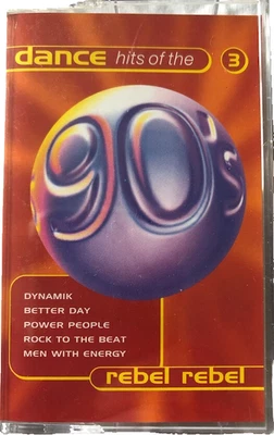 Dance Hits of the 90s – Rebel Rebel – Cassette Tape – RARE – Great Condition - Image 1 of 4