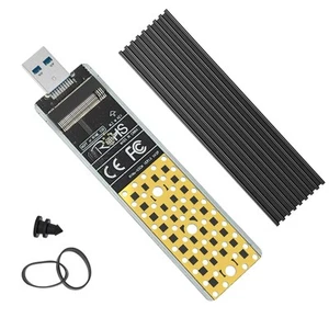 Acasis NVMe/SATA M.2 to USB 3.2 Gen 2 10Gbps SSD Reader - Bild 1 von 7