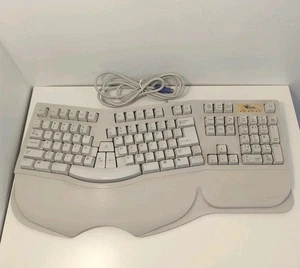 Mouse Systems Contour 107 Keyboard SK-6000 PS/2 Compatible Contour Keyboard - Picture 1 of 11