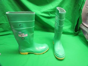 Onguard Hazmax Green 16" Steel Toe Boots Ultragrip Sipe Sole 87012-OS Size 10 - Picture 1 of 8