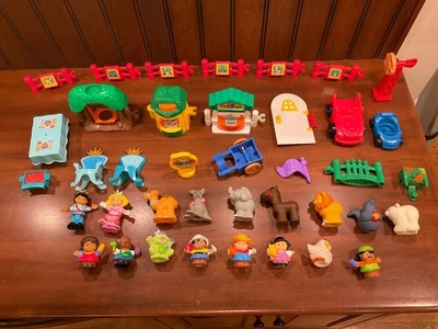 FISHER PRICE LITTLE PEOPLE VINTAGE AÑOS 2000 - Personajes de repuesto TÚ ELIGES Foto 1 de 4