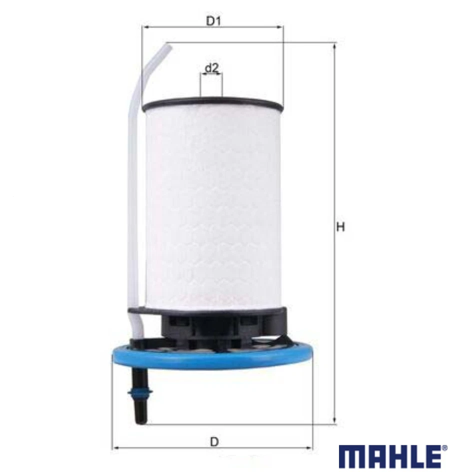 Kraftstofffilter für ALFA ROMEO FIAT JEEP LANCIA MASERATI PEUGEOT MAHLE KX 398 - Imagem 1 de 4