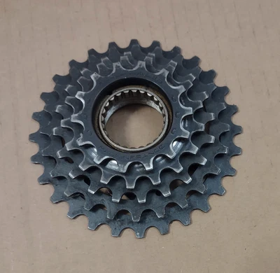 Vintage Bike Cycling Maillard Freewheel 14x28 Tooth 5 Speed Black Color - Image 1 of 3