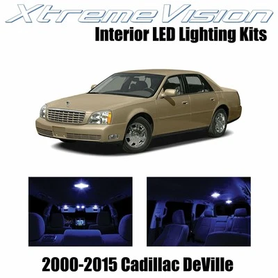 XtremeVision Interior LED for Cadilac DeVille 2000-2005 (10 PCS) Blue - Image 1 of 4