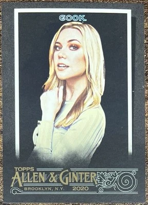 2020 Topps Allen & Ginter's X Kelsey Cook #182 Comedian & Foosball Player - Image 1 of 2
