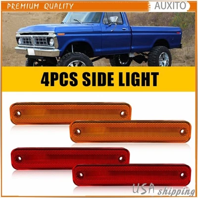 Marcador lateral delantero y trasero para Ford 1973-1979 F-100/ F-150/ F-250/ F-350 FO2550101 Foto 1 de 4