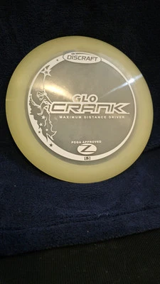 VERY RARE OLD RUN DISCRAFT Z GLO CRANK MOON MAN STAMP OOP PFN 174G - Image 1 of 3