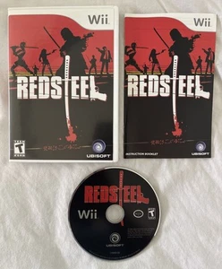 Red Steel Redsteel Nintendo Wii 2006 Ubisoft Videojuego Completo Probado en Caja Original - Imagen 1 de 7