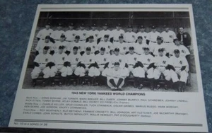 New York Yankees 1943 New York Post & Daily News Yankees Promotional Photos - Picture 1 of 2