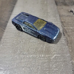 1997 HOT WHEELS FERRARI F512M TESTAROSSA BLUE/WHITE 1/64 DIECAST LOOSE PWC - Picture 1 of 6
