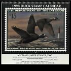 1998 DUCK STAMP CALENDAR - GREAT PICTURES & COLLECTIBLE, USE IT FOR 2026!