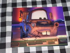 Larry the Cable Guy Signed 8x10 Photo Mater Disney's Cars - Picture 1 of 1