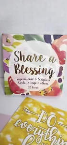 NIB 25 Scripture Blessing Cards to give or keep Matte backside to write message. - Picture 1 of 7