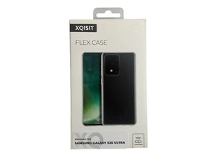 Xqisit Flex Case for Samsung Galaxy S20 Ultra 6.9" Clear Cover Soft TPU Gel - Picture 1 of 3