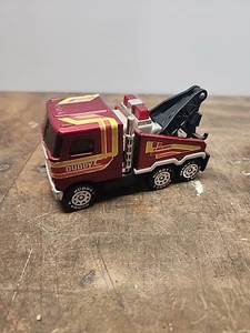 VTG 5” 1980 Buddy L Pressed Steel Mack Heavy Wrecker 24 Hour Service Tow Truck - Picture 1 of 5