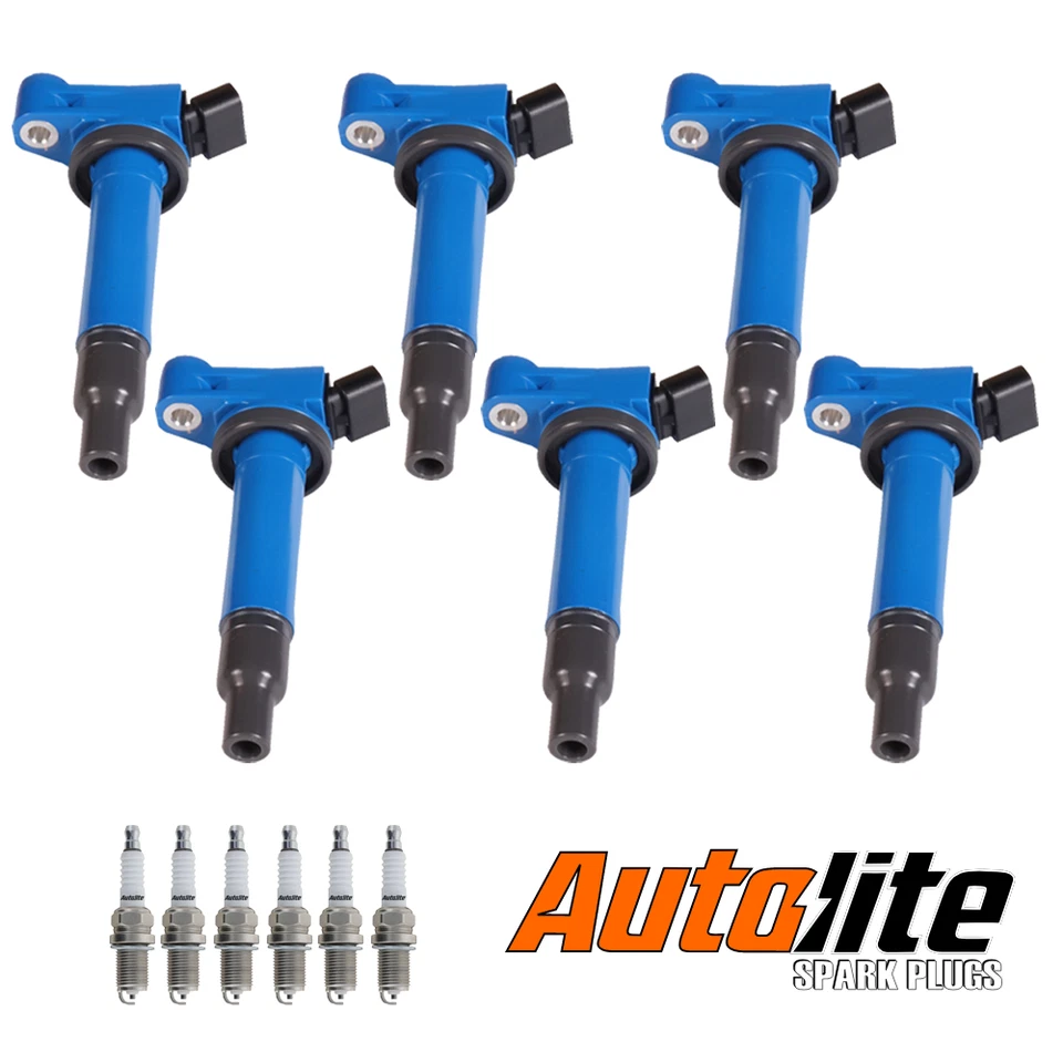 Bobina de encendido de alto rendimiento y bujía Autolite para Toyota Solara V6 UF267 Foto 1 de 4