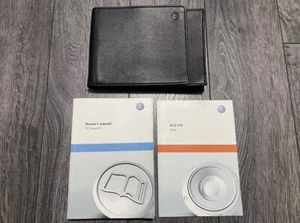 VW VOLKSWAGEN CC / PASSAT CC HANDBOOK OWNERS MANUAL & WALLET SET 2008-2011 TDI - Picture 1 of 3