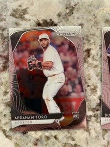 Tarjeta base de novato Panini Prism Prizm 2020 Houston Astros Abraham Toro #97 - Imagen 1 de 1