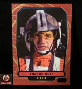 2013 Topps Star Wars Galactic Files Series Theron Nett #479 Blue Foil 099/350. - Picture 1 of 3