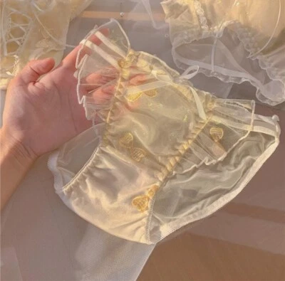 Japanese Women girls cute sweet panties Cartoon briefs Underpants Underwear sexy - Image 1 of 4