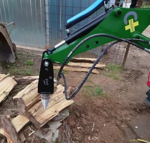 spaccalegna punta per miniescavatore con motore idraulico 10 kw - Foto 1 di 2