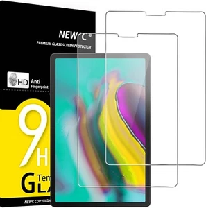 [2 Pack] for Samsung Galaxy Tab S6/S5e Screen Protector HD Clear Tempered Glass - Picture 1 of 7