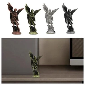 Divine Archangel Michael Figurine Angel Sculpture for Home Display - Picture 1 of 22