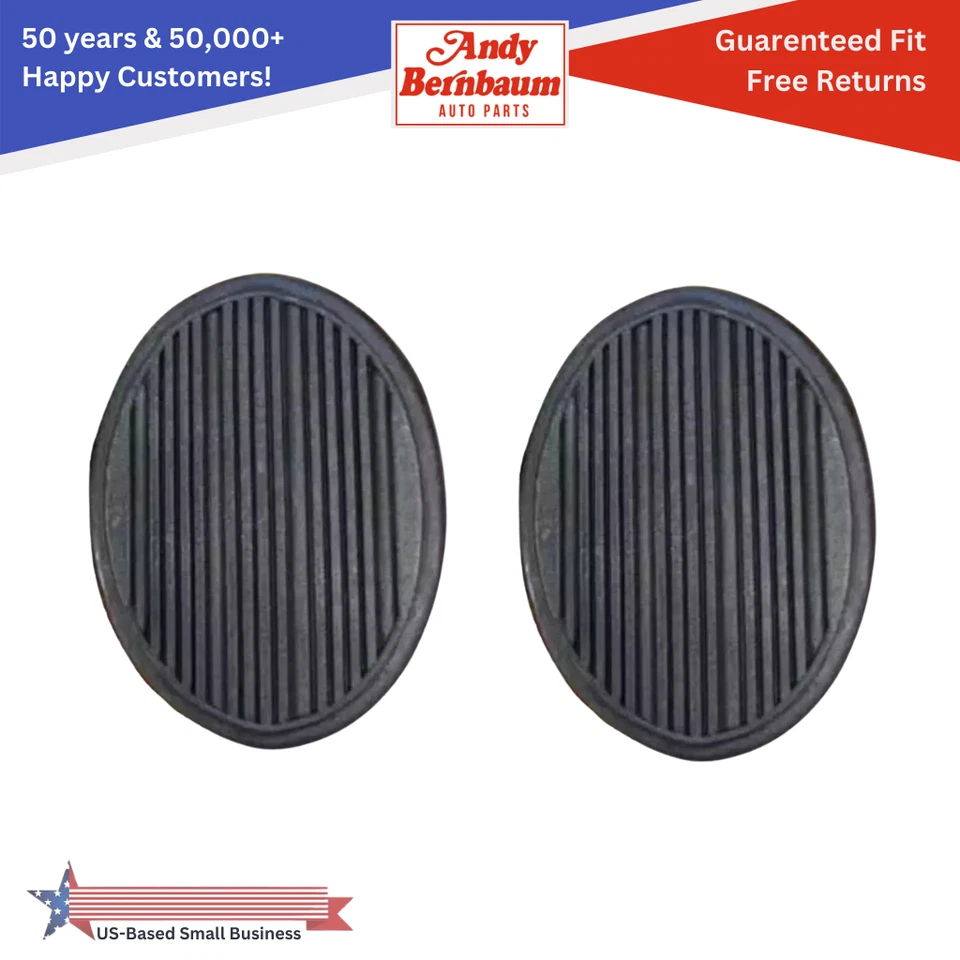 Conjunto de pedais de borracha de freio e embreagem dianteira DeSoto Airflow S-3 1935-1954 - Imagem 1 de 4