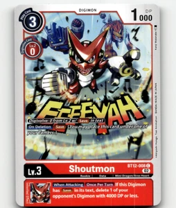 Digimon Shoutmon Across Time BT12-008 C - Bild 1 von 1