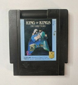 King Of Kings Early Years Blue Label Nintendo NES Game Cartridge Only - Tested