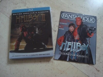HELLBOY THE GOLDEN ARMY rare FNAC exclusive Blu-Ray SteelBook + BOOK Ron Perlman - Image 1 of 4