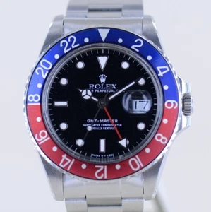 Rolex Uhr GMT Master 16750 Klassiker Tritium Dial Black 1987 Klassiker - Bild 1 von 21