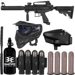 New Tippmann Cronus Tactical Vendetta Paintball Gun Package Kit - (Black/Black)